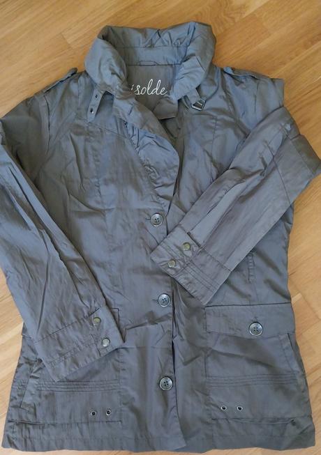 Hnedá bundička na jar/jeseň veľ. 44 zn. isolde, l