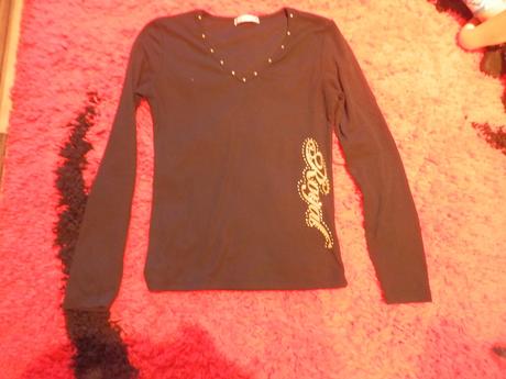 Mikina s ozdobnymi kamienkami, xl