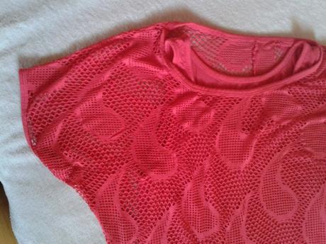 Sieťované tričko, s