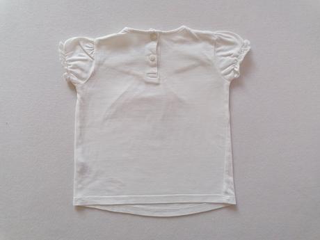 Biele dievcenske tricko, c&a,80
