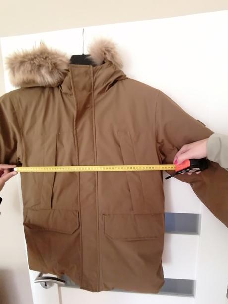Zimná bunda paperová, zara,164