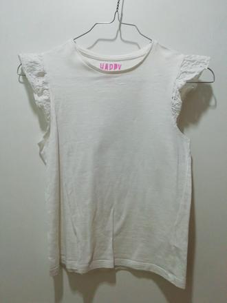 Biele tričko s madeirou, f&f,134