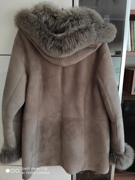 Zimná kožená bundička, xxl