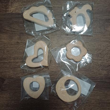 Drevené hryzadlo - rôzne druhy, 