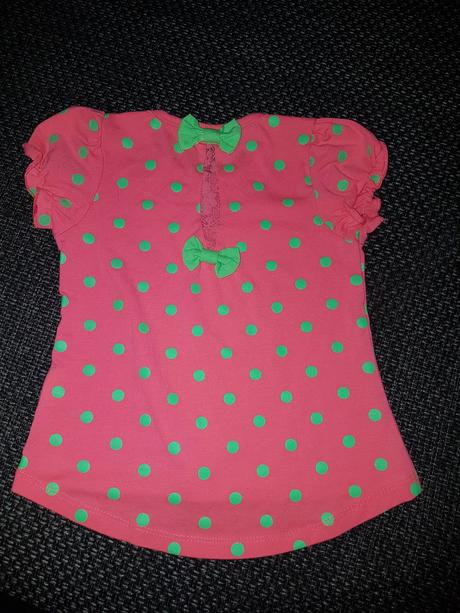 Neonove tricko s maslickami, 98