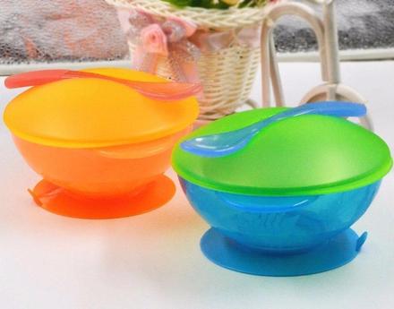 Miska 3 v 1 miska , vrchnak a lyzica, 