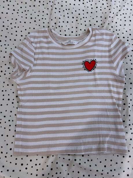 Tricko do pásu, h&m,146