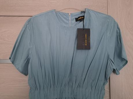 Tyrkysové šaty značky usha, s