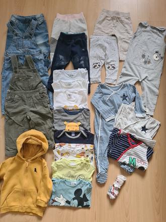 Balik oblecenia pre chlapca vel.74/80, 68–80