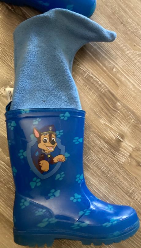 Led svietiace/blikajúce oteplené gumáky paw patrol, sinsay,28