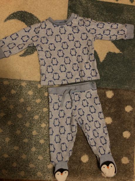 Polodupačky + tričko tučniaci, f&f,68