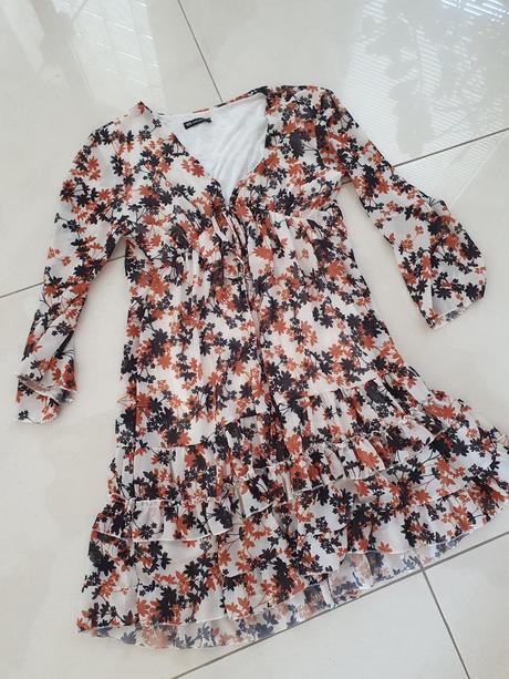 Ľahké šifónové šaty,