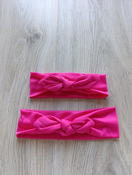 Set jednofarebných čeleniek mama a dcéra-3 farby, 