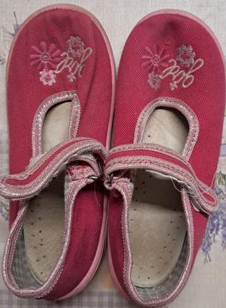 Dievčenské rifľové sandálky, 27