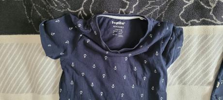 Tricko pre chlapca kotva, lupilu,110