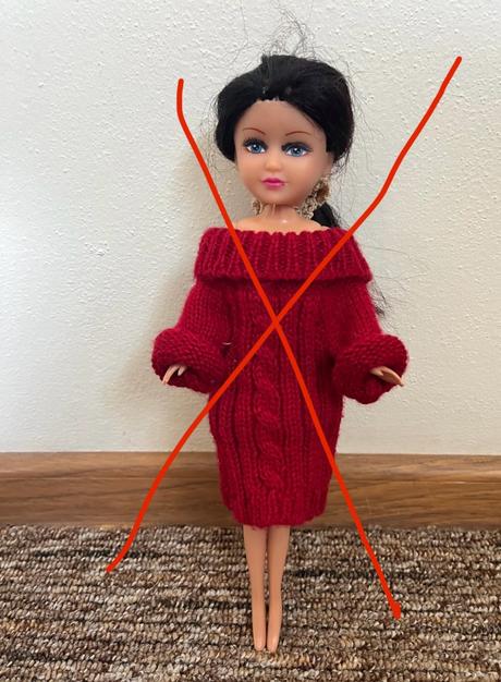 Šaty pre bábiku barbie, 