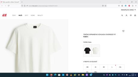 Tričko lebky, naruby, chucky, h&m,l / m