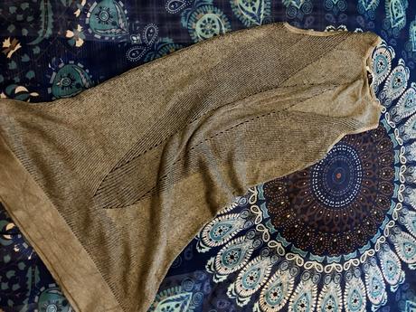 Sivé úpletové šaty, s