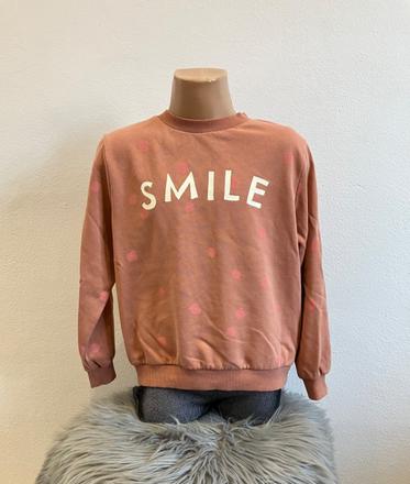 Dievčenská bodkovaná mikina s nápisom h&m (122), h&m,122