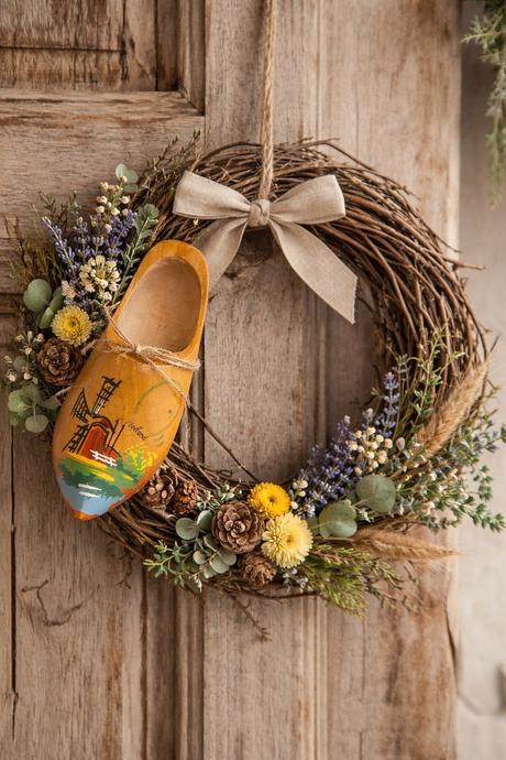 Dekorácia z holandska dreváka, 