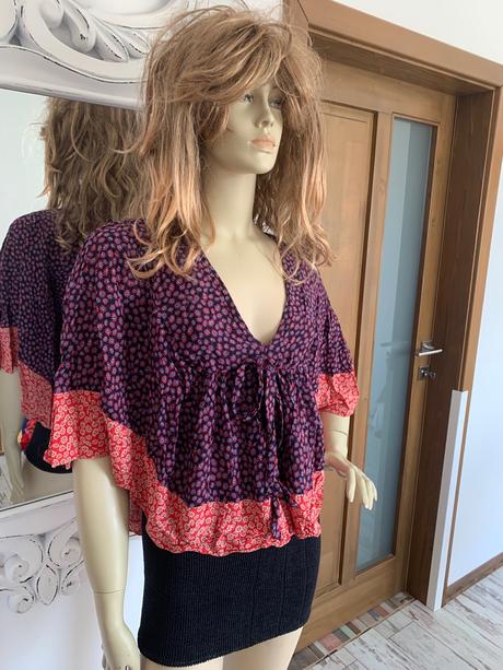 Bluzka s kvietockami zara, zara,m