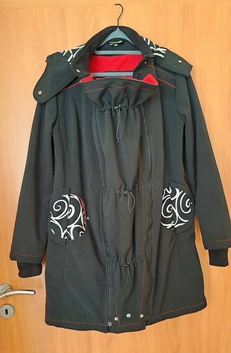 Softshelovy kabat na nosenie deti, šatka a doplnky, liliputi