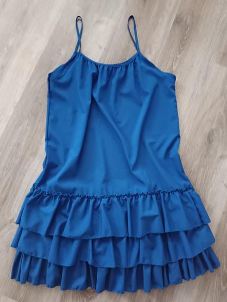 Šaty kráľovská modrá,