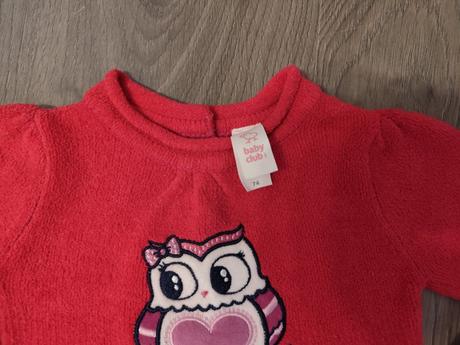 Mix oblečenia svetriky, baby club,74