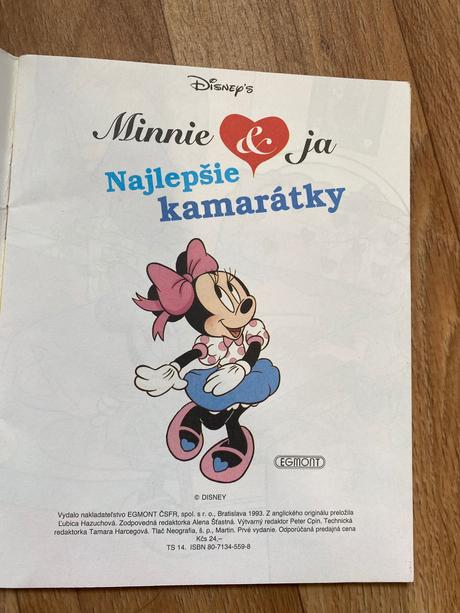 Krásne staré retro mini knižky walt disney,