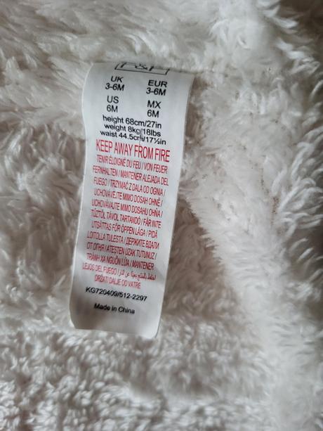 Sveter s kožušinkou, f&f,68