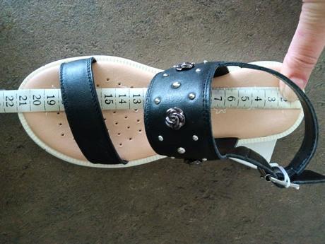 Nové kožené sandálky za polovicu v.d.20cm,geox, geox,33