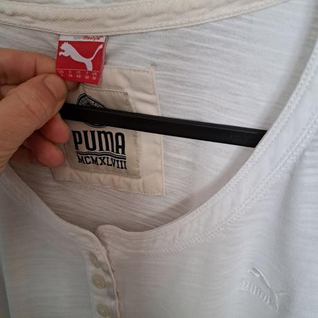 Tričko s dlhým rukávom puma, s/m, puma,s