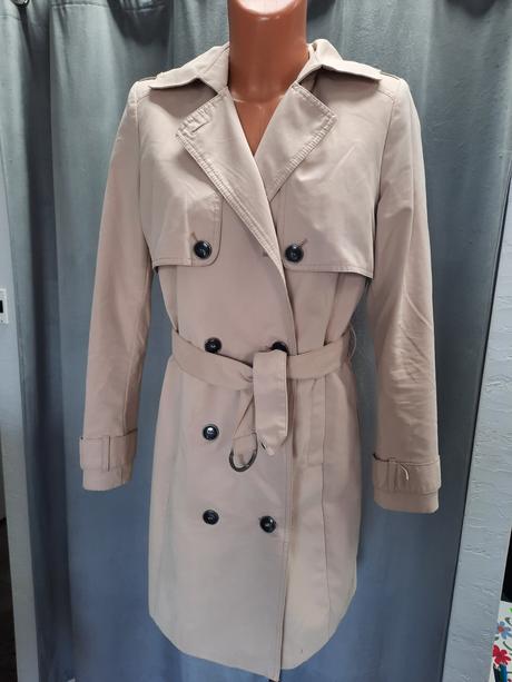 Krásny trenchoat camaïeu, camaieu,36