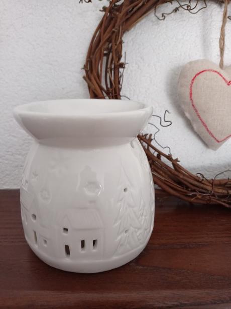 Aromalampa dedina, domčekovo -  difuzer - svietnik, 