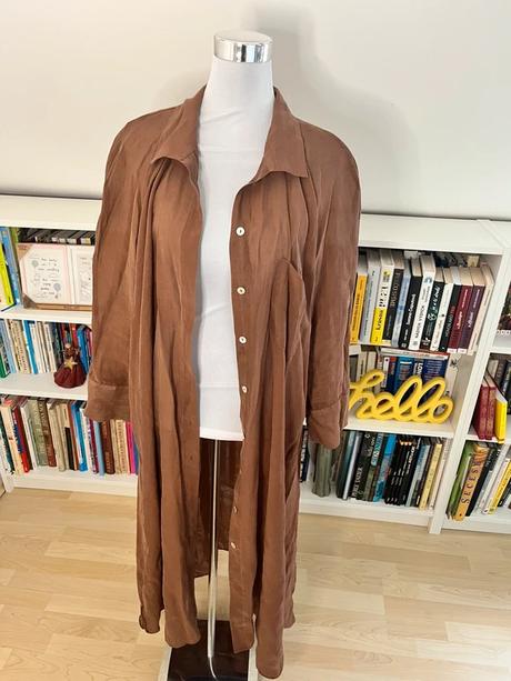 Dlha hneda kosela zara xxl, zara,xxl