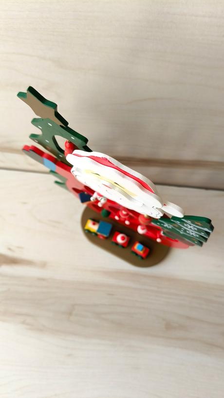 Drevený mikuláš santa claus,