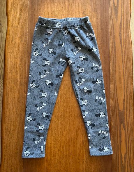 Zateplené hrubé legínky minnie mouse, disney,122