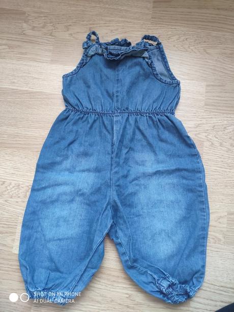 Detský rifľový overal veľ.68 h&m, h&m,62