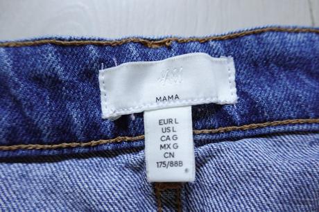 Tehotenské riflové kraťasky h&m mama, h&m,l