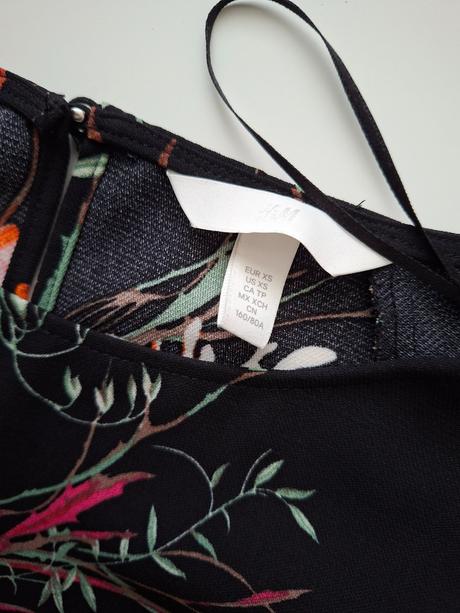 Top h&m šaty elegancia 34/xs ob.pošta gratis, h&m,xs