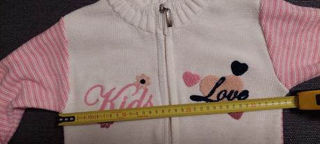 Svetrík na zips v.116, 116