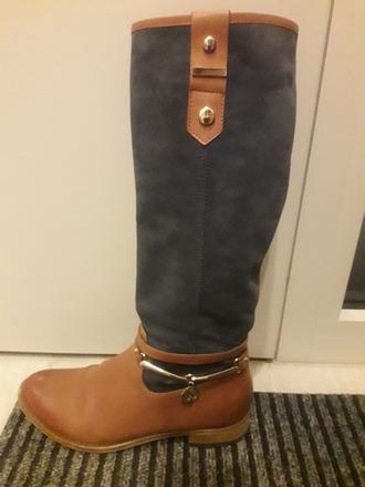 Dámske kožené čižmy, 38