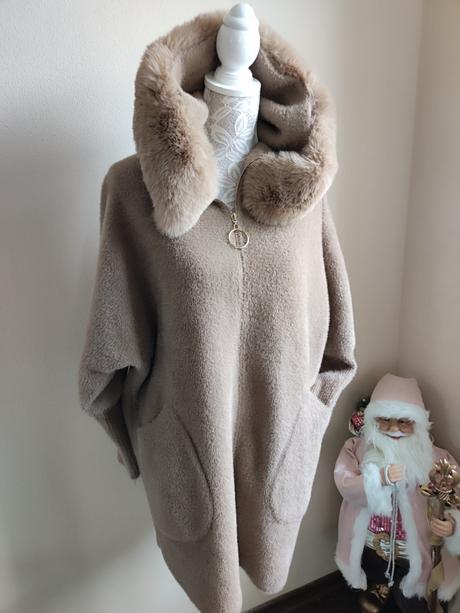 Dámska alpaka sveter kabátik, 