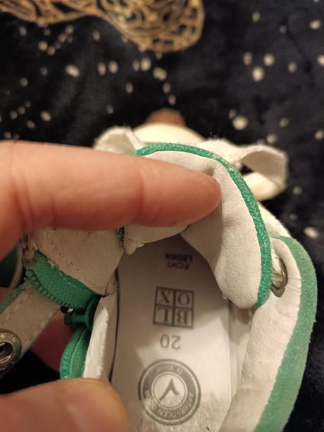 Kožené topánky blox - 20, 20