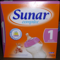 Umelé mlieko Sunar complex 1 Umelé mlieko Sunar complex 1
