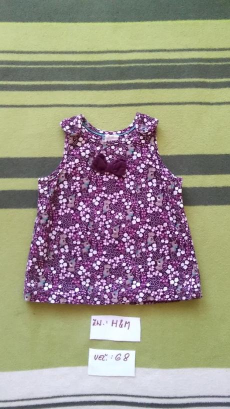 Mencestrove šaty zn.h&m veľ.68, h&m,68