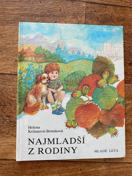 Stará retro kniha najmladší z rodiny helena križan, 