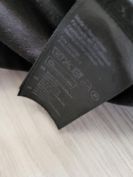 Xs/s basic čierne saty, h&m,s