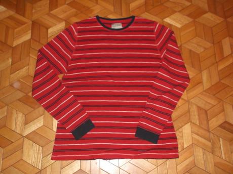 Červená mikina, next,l