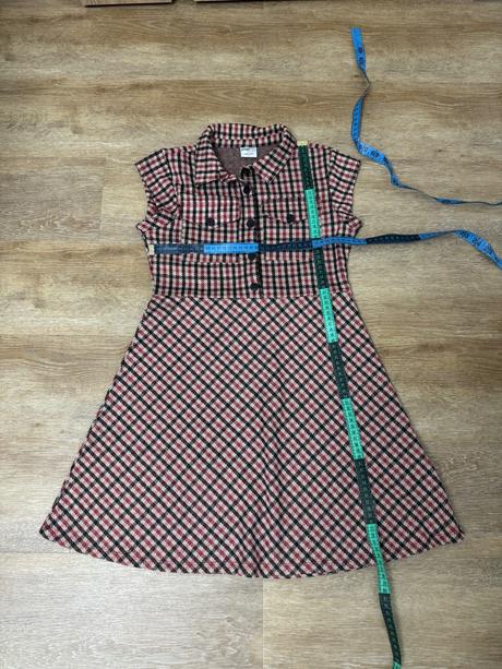Kárované šaty, takko,146
